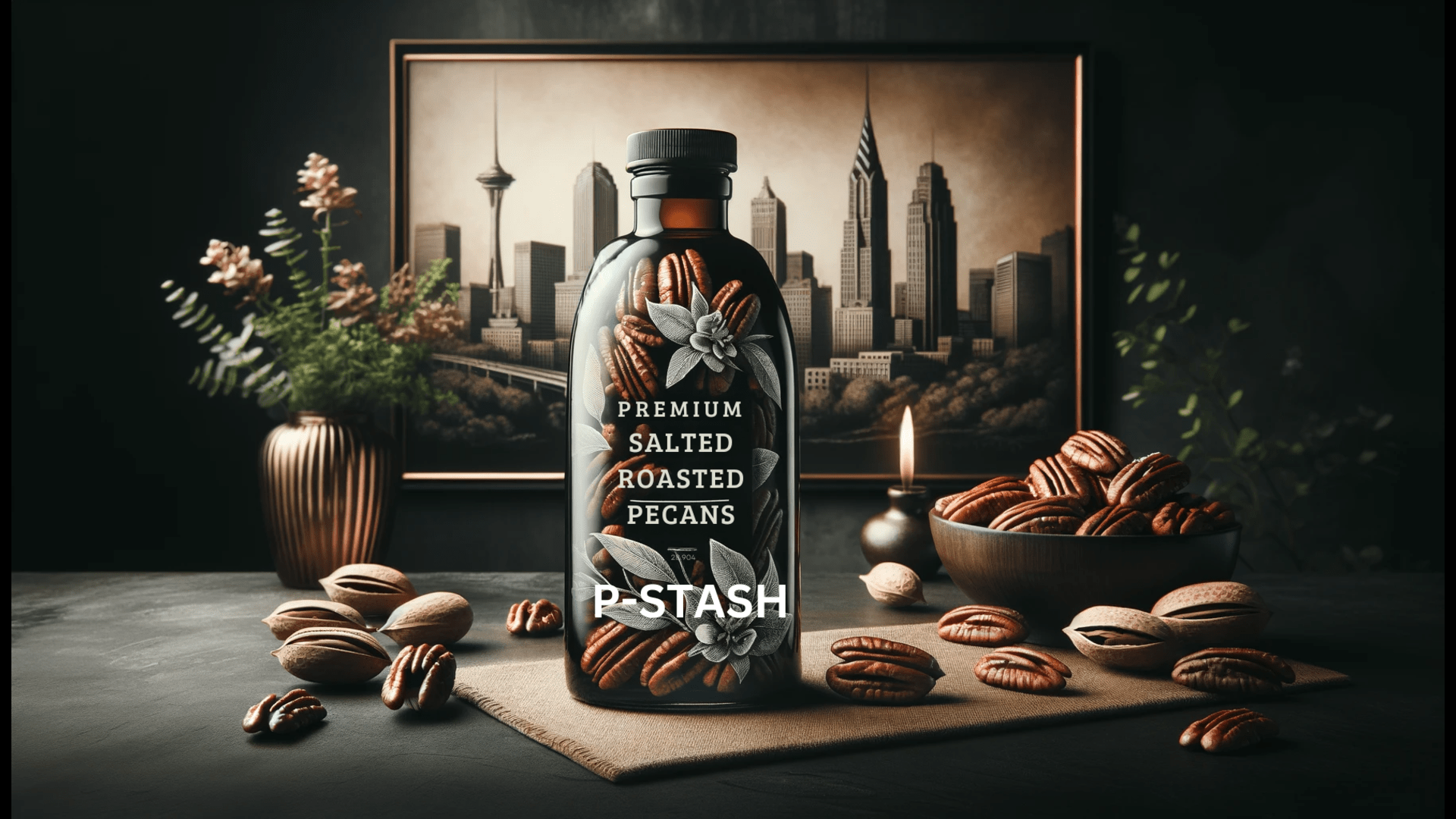 "Gesalzene geröstete Pekannüsse - Exklusiv bei P-STASH" & P-Stash "Gesalzene geröstete Pekannüsse - Exklusiv bei P-STASH" & P-Stash